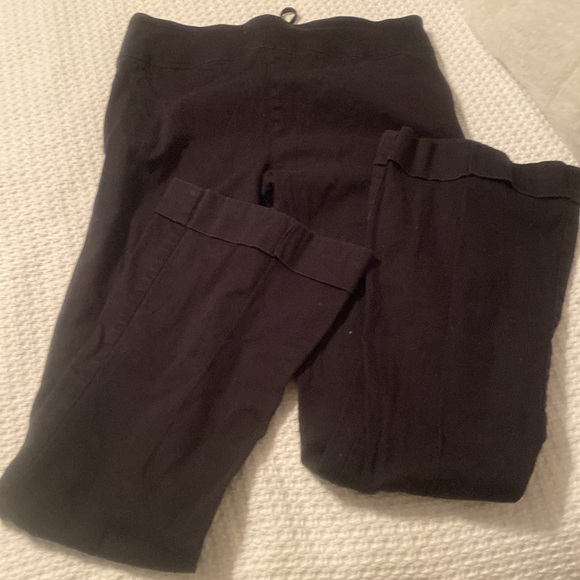 Vintage Size 9 Wet Seal black flare bottom pants - Picture 4 of 4